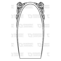 памятники на могилу с крестом