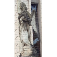 памятники в виде ангела